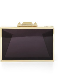 BCBGMAXAZRIA Crawford Lucite Clutch With Shell
