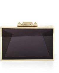 BCBGMAXAZRIA Crawford Lucite Clutch With Shell