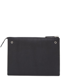 Fendi Black 2jours Mini Clutch Shoulder Bag