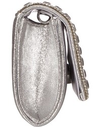 Jessica McClintock Chloe Shimmer With Stones Clutch Clutch Handbags