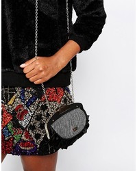 Love Moschino Clutch Bag With Chunky Chain Strap