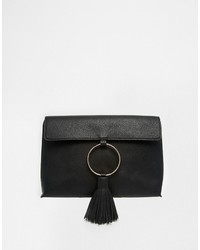 Asos Collection Giant Tassel Clutch Bag