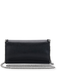 Stella McCartney Falabella Eco Alter Faux Leather Clutch Bag Black