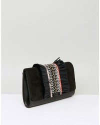 Miss KG Hula Black Clutch Bag