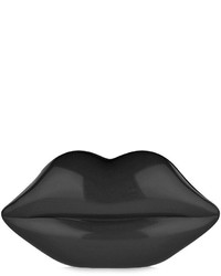 Lulu Guinness Perspex Lips Clutch
