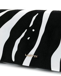 Lanvin Zebra Pattern Clutch