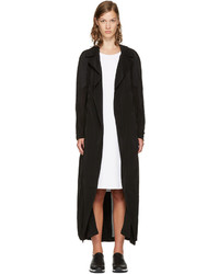 MCQ Alexander Ueen Black Transparent Long Coat