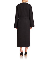 The Row Augustus Belted Contrast Coat