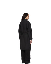 Lemaire Black Chesterfield Coat