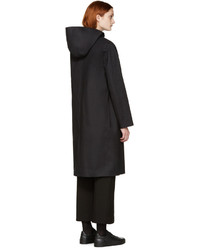 MACKINTOSH Black Long Hooded Coat