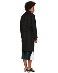 Proenza Schouler Black Long Wool Coat