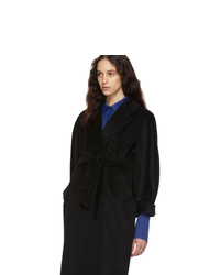 Max Mara Black Madame Coat
