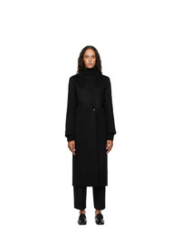 Arch The Black Silk And Cashmere Coat