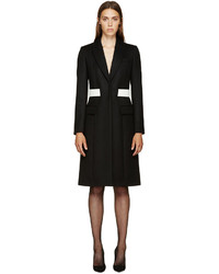 Givenchy Black Wool Belted Coat