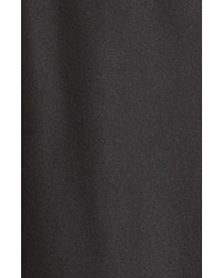 DKNY Boucl Trim Asymmetrical Coat