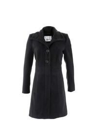 bpc bonprix collection Wool Look Coat In Black Size 18
