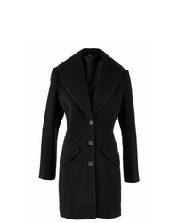 bpc selection Wool Blend Coat In Black Size 12