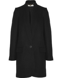 Stella McCartney Bryce Wool Blend Coat Black