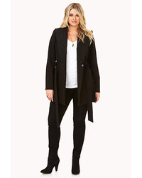 Forever 21 City Chic Wool Trench Coat