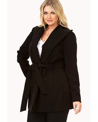 Forever 21 City Chic Wool Trench Coat