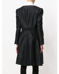 Giorgio Armani Vintage Collarless Flared Coat