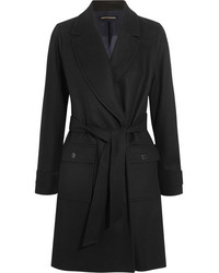 Vanessa Seward Darling Wool Blend Coat Black