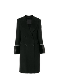 Ermanno Scervino Double Breasted Coat With S