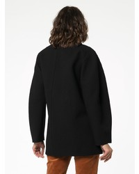 Chloé Double Breasted Puff Sleeve Wool Coat