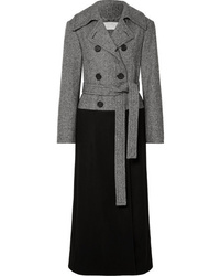 Chloé Double Breasted Wool Blend Coat