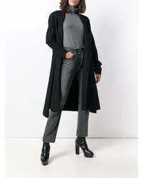 Rick Owens Flared Double Breasted Coat