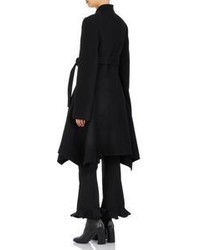 Stella McCartney Flore Long Coat Black