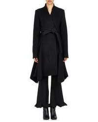 Stella McCartney Flore Long Coat Black