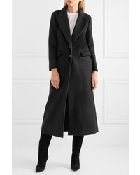 Isabel Marant Fraley Wool And Cashmere Blend Coat Black