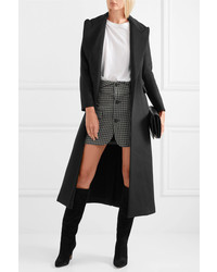 Isabel Marant Fraley Wool And Cashmere Blend Coat Black