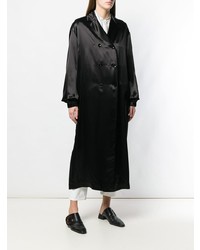 Jil Sander Groove Double Breasted Coat