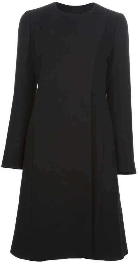 Gucci Double Breasted Overcoat, $2,542 | farfetch.com | Lookastic