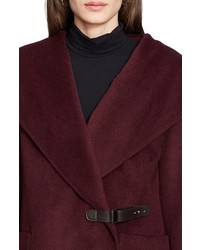 Lauren Ralph Lauren Hooded Wool Blend Coat