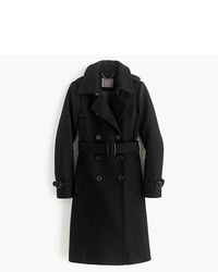 J.Crew Icon Trench Coat In Italian Wool Cashmere