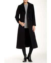 Fleurette Long Wool Blend Coat