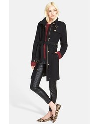 MICHAEL Michael Kors Michl Michl Kors Stand Collar Wool Blend Trench Coat