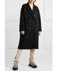 Acne Studios Odethe Double Breasted Wool And Cashmere Blend Coat