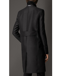Burberry Oversize Wool Silk Blazer Coat