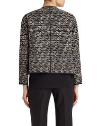 Lafayette 148 New York Pascale Tweed Topper