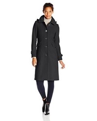 Pendleton Heritage Single Breasted Wool Blend Maxi Coat With Detachable Hood