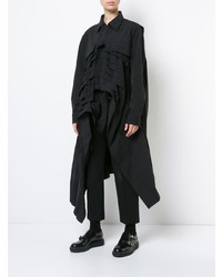 Yohji Yamamoto Pleated Coat