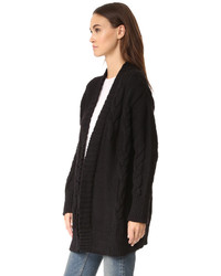 DKNY Pure Long Sleeve Cardigan Coat