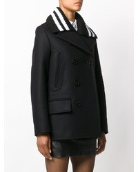 Givenchy Ribbed Collar Coat