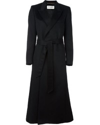 Saint Laurent Belted Long Coat