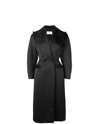 Christopher Kane Satin Double Breasted Coat