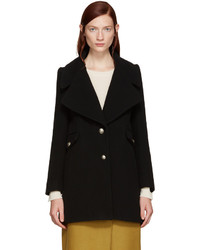See by Chloe See By Chlo Black Double Breasted Coat